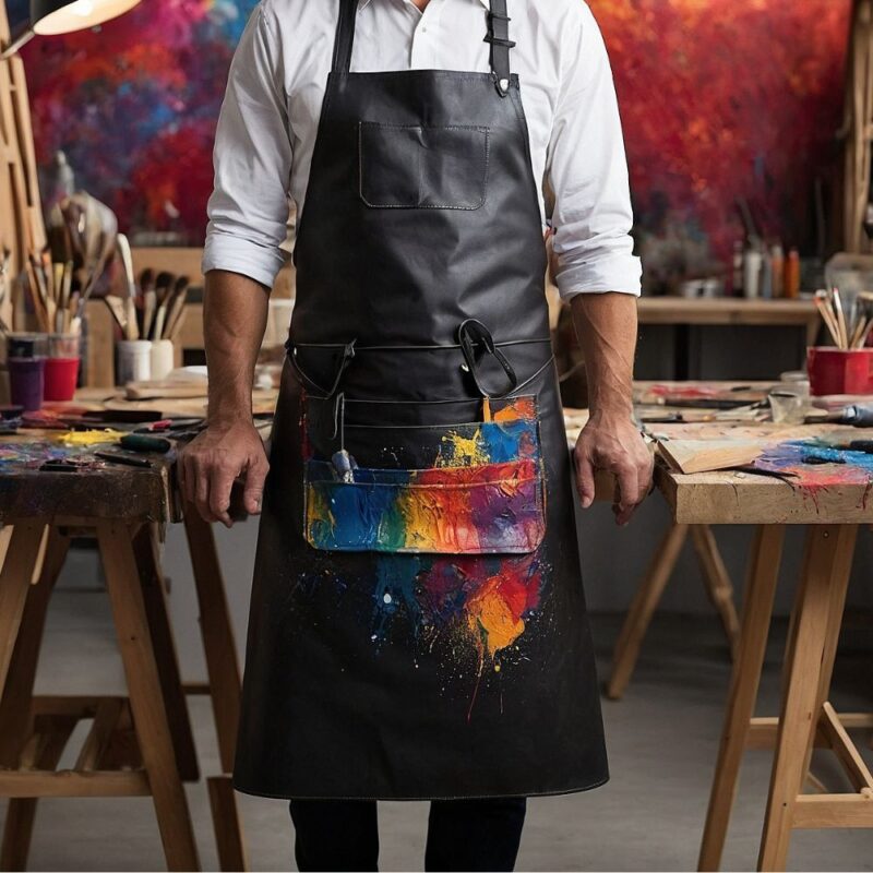 Leather Apron for Artists